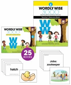 Wordly Wise 3000 Vocabulary Classroom Set With 25 Books, 4th Edition, Grade K