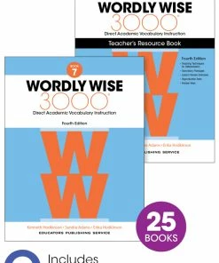 Wordly Wise 3000 Vocabulary Classroom Set With 25 Books, 4th Edition, Grade 7