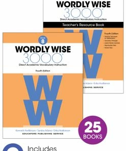 Wordly Wise 3000 Vocabulary Classroom Set With 25 Books, 4th Edition, Grade 8