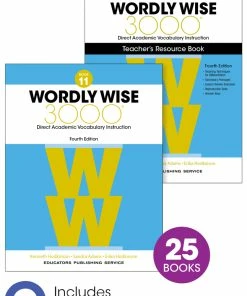 Wordly Wise 3000 Vocabulary Classroom Set With 25 Books, 4th Edition, Grade 11