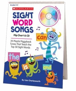 Scholastic Sight Word Songs Flip Chart
