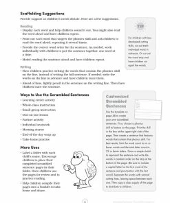 Scholastic Scrambled Sentences: Phonics, Grades K To 2 -Wordly Wise 3000 Shop 1591711 G ecommfullsize