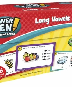 Teacher Created Resources Power Pen Learning Cards, Long Vowels, Grades K To 2