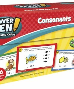 Teacher Created Resources Power Pen Learning Cards, Consonants, Grades K To 2