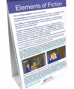 NewPath Learning Reading Comprehension Flip Charts, Grades 4 To 8, Set Of 10