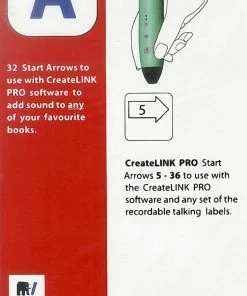 Mantra Lingua CreateLINK PRO Start Arrows, Set A, 32 Pieces