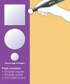 Mantra Lingua TalkingPEN Talking Labels, Set A, 318 Labels