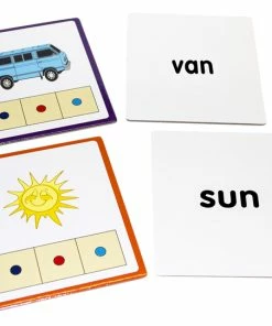 Junior Learning CVC Builders Activity Cards, Set Of 48 -Wordly Wise 3000 Shop 2040974 C ecommfullsize