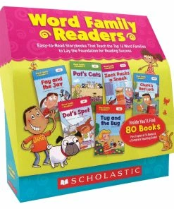 Scholastic Word Family Readers, Set Of 80