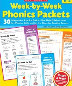 Scholastic Week-by-Week Phonics Workbook Packets