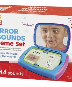 Hand2Mind Phoneme Set Mirror My Sounds, Grades PreK To 3