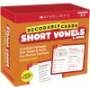 Scholastic Cards Decodable Short Vowels Cards, Set Of 125, Grades K-2 -Wordly Wise 3000 Shop 2098727 A ecommfullsize