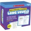 Scholastic Cards Decodable Long Vowels, Grades K-2