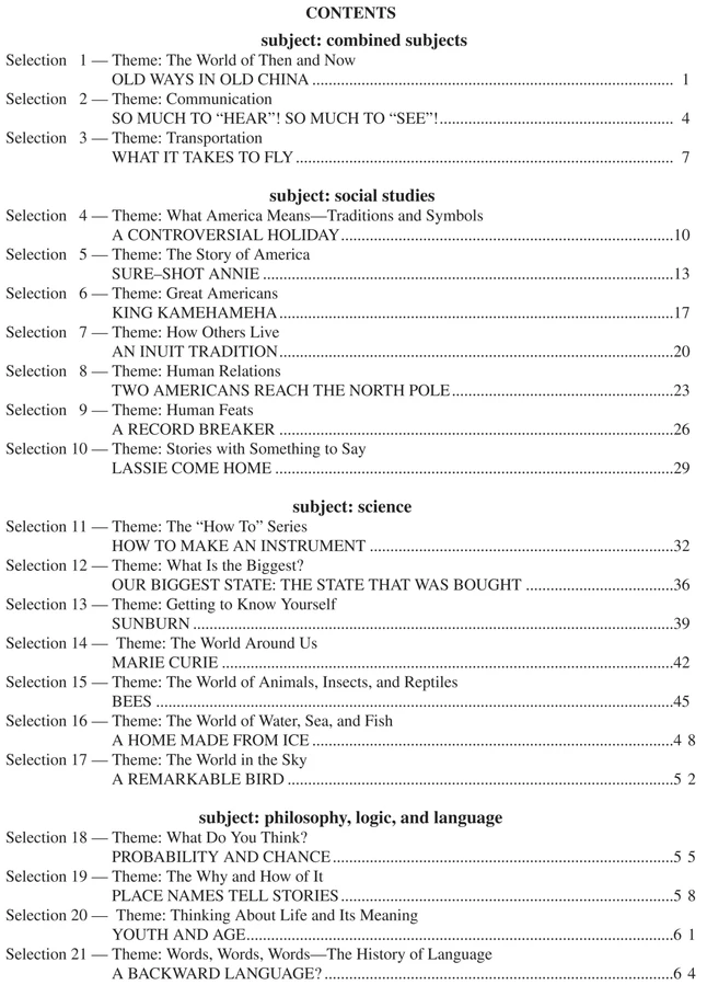 Readng Comp, Erc Mrc Reading Comprehension, Workbook, Book 5 3 Readng Comp, Erc Mrc Reading Comprehension, Workbook, Book 5