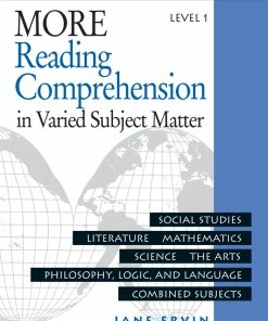 Readng Comp, Erc Mrc MORE Reading Comprehension, Workbook, Level 1