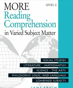 Readng Comp, Erc Mrc MORE Reading Comprehension, Workbook, Level 2