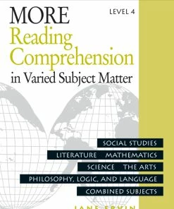 Readng Comp, Erc Mrc MORE Reading Comprehension, Workbook, Level 4