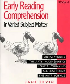 Readng Comp, Erc Mrc Early Reading Comprehension, Workbook, Book A