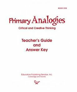 Primary Analogies Book 1, Teacher's Guide