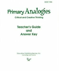 Primary Analogies Book 3, Teacher's Guide