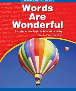 Words Are Wonderful, Book 1, Teacher's Edition