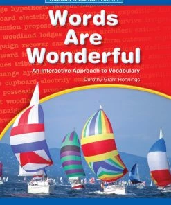 Words Are Wonderful, Book 2, Teacher's Edition