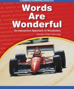 Words Are Wonderful, Book 3, Teacher's Edition