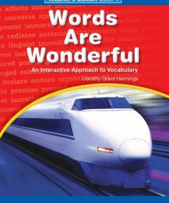 Words Are Wonderful, Book 4, Teacher's Edition