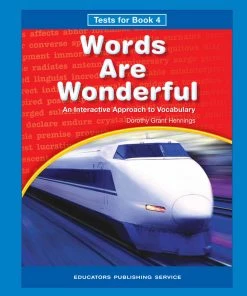 Words Are Wonderful, Book 4, Test