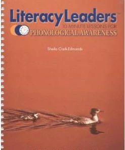 Literacy Leaders: Phonological Awareness, Teacher's Manual