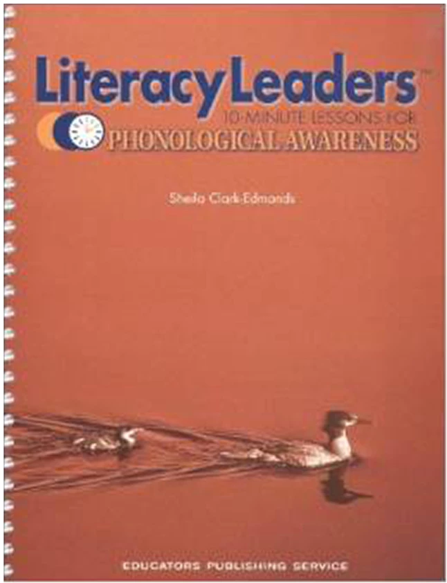 Literacy Leaders: Phonological Awareness, Teacher's Manual 3 Literacy Leaders: Phonological Awareness, Teacher's Manual