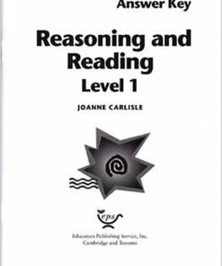Reasoning & Rdng New Reasoning And Reading, Level 1, Teacher's Guide