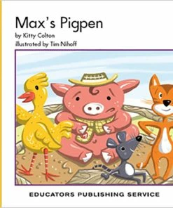 Phonics PLUS Decodable Readers, Max's Pigpen, Level A, Fiction, Pack Of 6