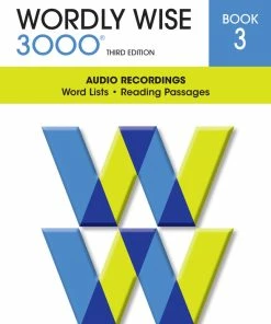 Wordly Wise 3000 3rd Edition, Book 3, Audio CD, Set Of 3