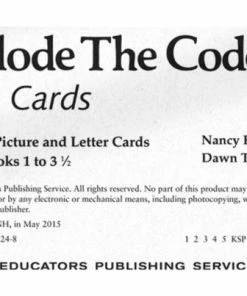 Explode The Code 2/E Explode The Code Illustrated Literacy Cards, 2nd Edition, Set Of 54