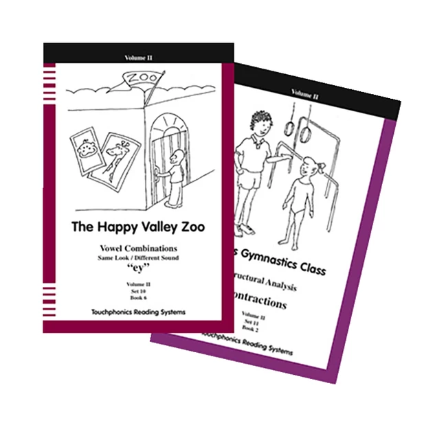 Touchphonics Decodable Readers, Volume 2, Group Set, Set Of 130 3 Touchphonics Decodable Readers, Volume 2, Group Set, Set Of 130