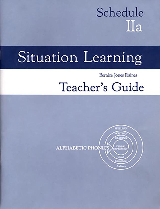 Alphabetic Phonics Situation Learning Teacher's Guide, Schedule IIa 4 Alphabetic Phonics Situation Learning Teacher's Guide, Schedule IIa - Image 2