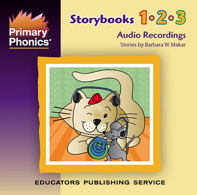 Primary Phonics Storybooks Audio CD, Volumes 1 To 3, 50 Recordings Total 3 Primary Phonics Storybooks Audio CD, Volumes 1 To 3, 50 Recordings Total